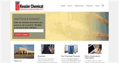Desktop Screenshot of kesslerchemical.com