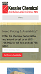Mobile Screenshot of kesslerchemical.com